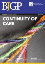 British Journal of General Practice: 76 (771)